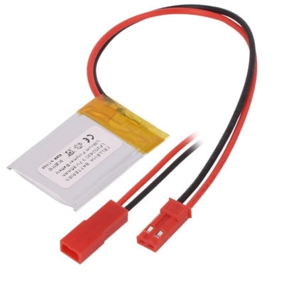 Battery Cell 3.7V, 85 mAh, Li-Po, (2x24x30 mm)