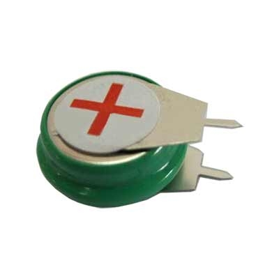 Battery 1.2V, 40 mAh, Ni-MH, 2P, PCB mount