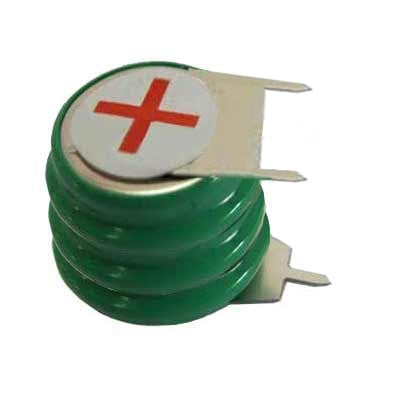 Battery Pack 3.6V, 80 mAh, Ni-MH, 3P, PCB mount