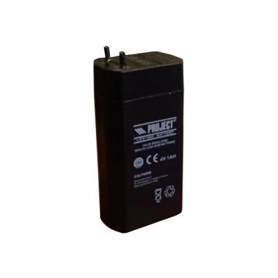 Sealed Lead Acid Battery, 4V/1Ah, general purpose