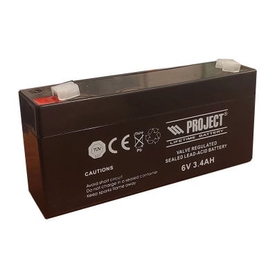 Sealed Lead Acid Battery 6V/3.4Ah, general purpose