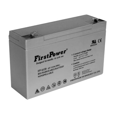 Sealed Lead Acid Battery FP6120, 6V/12Ah, general purpose