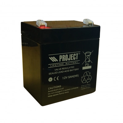 Sealed Lead Acid Battery 12V/5.0Ah, high rate discharge