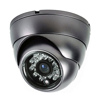 IR Dome Camera LIRDBSH, color, 23 LED, 3.6 mm, 480 TVL, 1/3“ SONY