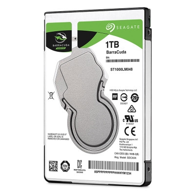 HDD 2.5“ 1TB SEAGATE 5400, 128M SATA-3, 2.5“, ST1000LM048