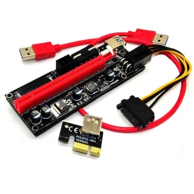 PCI-E x16 Riser/Extender Makki, 270uf /SR139-270