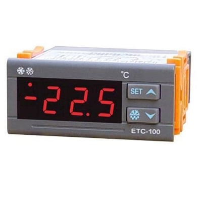 Thermostat ETC-100+, 220VAC, -40°C/120°C