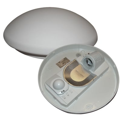 Microwave Sensor Lamp HF-101, ceiling mode, E27 base/60W