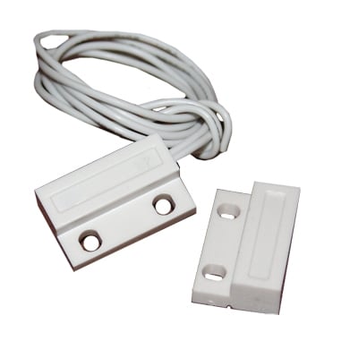 Magnetic Reed Switch, 23x14x6.5 mm, set, WHITE