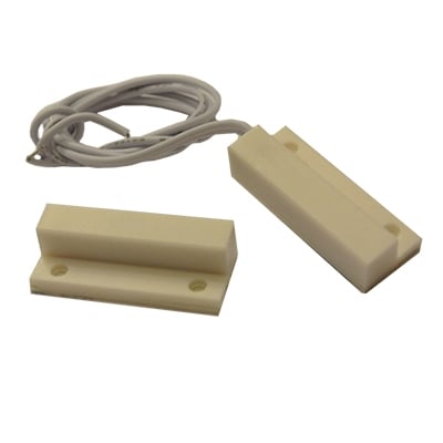 Magnetic Reed Switch SEC21CW, 34x14x7.5 mm, set, WHITE