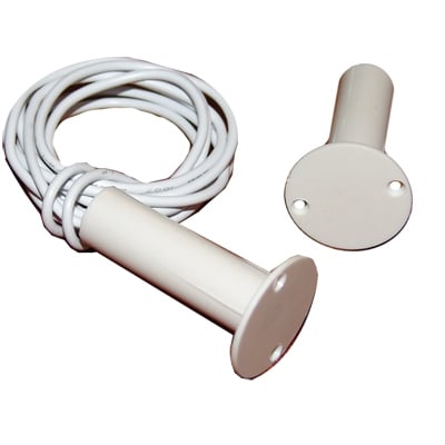 Magnetic Reed Switch, OD:9.5/32 mm, set, WHITE