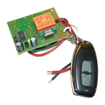 Motor Controller RC, one channel, 433.92 MHz