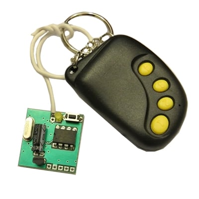 Motor Controller RC, three channels, 433.92 MHz