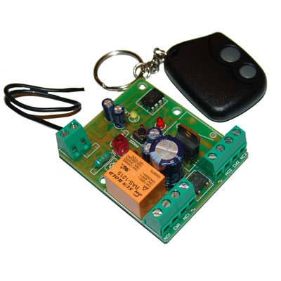 Motor Controller RC, two channels, 430 MHz, 12-30V AC/DC