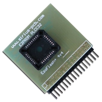 Adapter board EZoFlash PLCC32