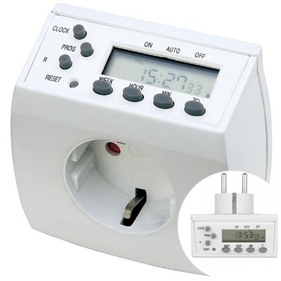 Weekly Programmable Timer BND-50/SG3, 16A/3500W | Panda-bg