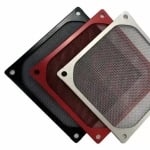 Fan Filter EVERCOOL 80mm Metal, Red