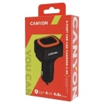 Car Lighter 4xUSB Charger CANYON 4.8A, CNE-CCA05B