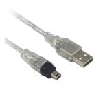 IEEE 1394 Cable, 6/4-pin 1.5m