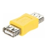 Adapter USB 2.0 F-F, Тв.Вр. VCOM CA408