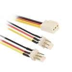 Fan Power 3-pin Cable Splitter 0.3m
