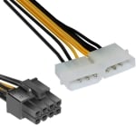 Cable 8-pin, 2xMolex GPU Power Makki CE317 0.15m