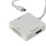 Adapter Mini DP-M - DVI/DP, HDMI-F HAMA, 4K 53245