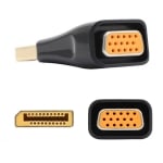 Adapter DisplayPort-M, VGA-F Тв.Вр. VCOM CA333