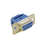 D-SUB 9P, female, cable type, IDC