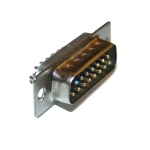 D-SUB 15P, male, cable type