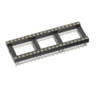IC Socket SIP 2.54 mm, 40P V/T(machined pin)