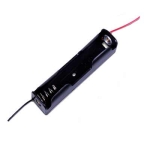 Battery Holder AAA, (1Rx1 battery), 150 mm wire