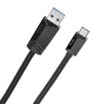 Cable USB 3.2 Gen1 Type-C - A M-M HAMA, 1.5m, 3A, 200652