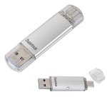 USB Flash Memory 128GB USB 3.1 HAMA “C-Laeta“, A+Type-C, 181073