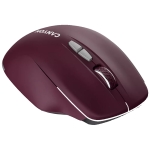 Wireless Mouse CANYON CNS-CMSW21BR Burgundry Red, Big, 2.4GHz Nano