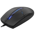 Wired Mouse A4 Tech N-530S Illuminate, Silent, Black