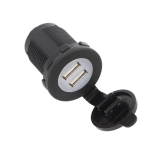 USB Car Charger A13-194B2-BB3, 2xUSB A, 12-24V, 5V/2.4A