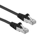 PATCH Cable CAT-5E, F/UTP, CCA, 3 m, BLACK