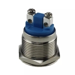 Push Button Switch M19х15mm, H23 mm, OFF-(ON), SPST, 3A/250VAC, flat