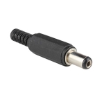 DC Power Plug female, cable type, (5.5x2.1x9 mm)
