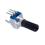 Rotary Potentiometer 10x11.8mm, 50 Kohm, Shaft 6 mm, PCB