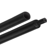 Heat Shrinkable Tubing OD:10 mm (1.00 m), BLACK