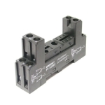 Relay Socket, box type, PI-50BE 2C, 8 pin, 12A, DIN rail