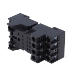 Relay Socket, box type, FS4CO 4C, 14 pin, 10A, DIN rail
