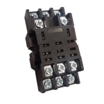 Relay Socket, box type, PTF11A (NRB51-3Z) 3C, 10A, DIN rail