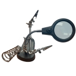 Helping Hand with Magnifier 2X, 2x LED (ZD-126)