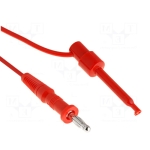 Probe measuring clip type R8-36, 60VDC 10A, RED
