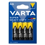 Battery VARTA SUPER HEAVY DUTY AA (R6), 1.5V, zinc-carbon