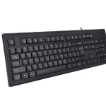 Keyboard A4 Tech KR-83 Rounded Edge Keys, Black, USB