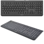 Keyboard CHERRY KC 1000 Silent, Slim, Black